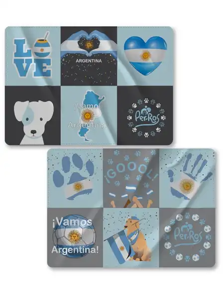 Cama Per-Ros Colchita Vamos Argentina 70 x 50 cm para Perros y Gatos