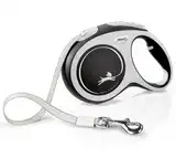 Collar y Correa Millex EXT Flexi NEW Comfort L 5 m 50 kg Cinta Blancac para Perros