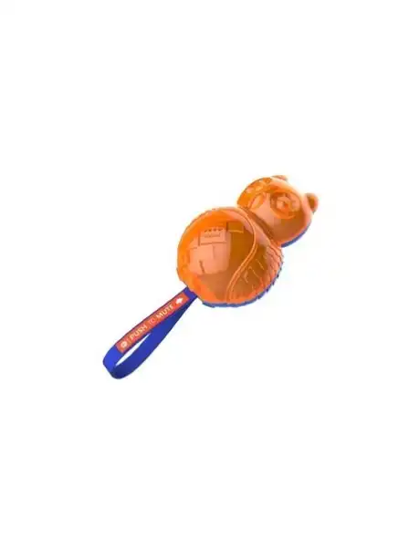 Juguete Millex OWL Push TO Mute Naranja/azul - Gigwi para Perros