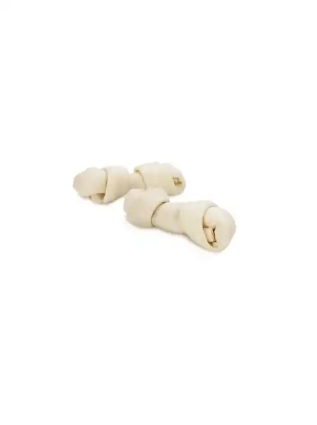 Snack de Cuero DM Hueso 4 a 5 (9 a 10 cm) por 2 Unidades para Perros