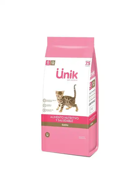 Alimento Balanceado Seco Unik Gatito 2 kg para Gatos