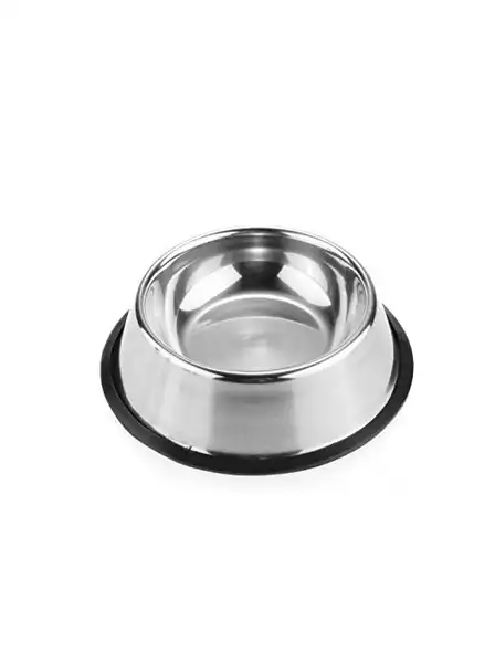 Comedero Bebedero Metal Liso 30 cm para Perros