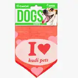 Accesorio Can Cat Dogs Bandana Love 5008 para Perros