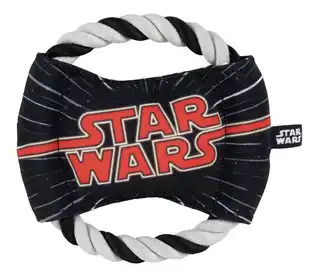 Juguete Disney Cuerda Dental Circular para Perro Star Wars