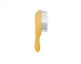 Peines Per-Ros Peine 20 Dientes Largos Mango Madera para Perros