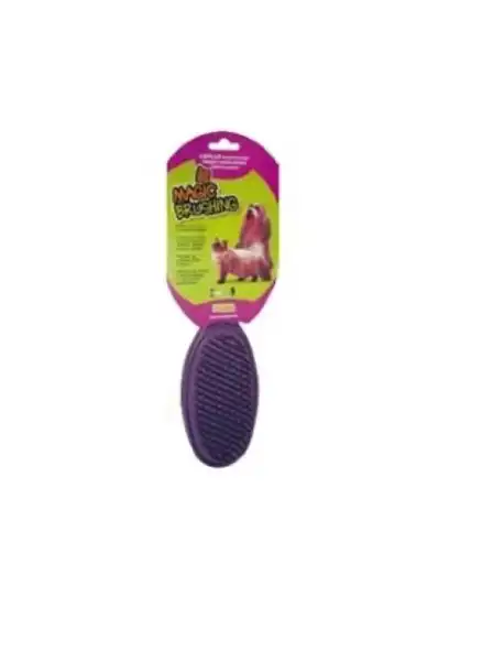 Cepillos Porta Plástico Magic Brushing para Perros