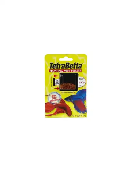 Alimento Tetra Betta Mini Pellets 4.5 para Peces