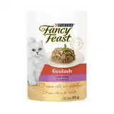 Alimento Húmedo Fancy Feast Goulash Pavo 85 g (caja X15) para Gatos