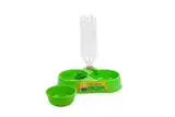 Comedero Bebedero Family Pets Doble con a Rosca para Perros