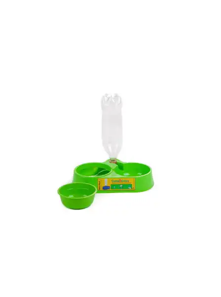 Comedero Bebedero Family Pets Doble con a Rosca para Perros
