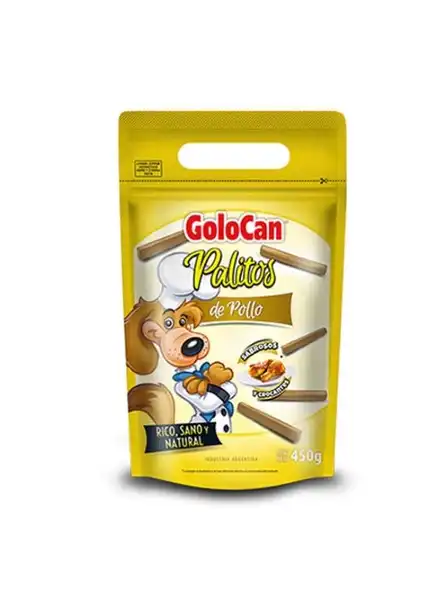Snack Golocan Palitos de Pollo 450 g para Perros