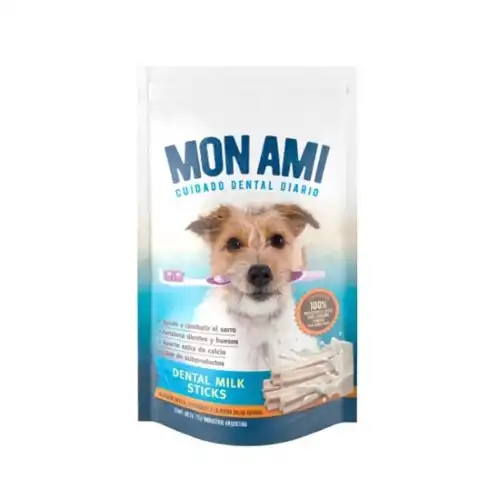 Salud Dental MON AMI Milk Stick 75 g para Perros
