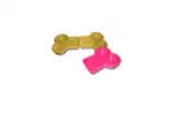 Comedero Bebedero Cafran Medio Hueso Grande 2 Unidades 55 x 26 x 5.5 cm para Perros