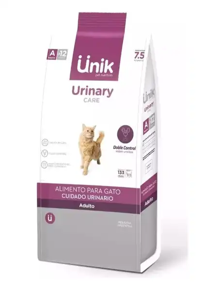 Alimento Balanceado Seco Unik Gato Urinary Care 7.5 kg