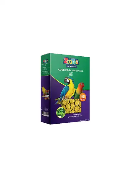 Snack Zootec Cookies de Vegetales para AVE