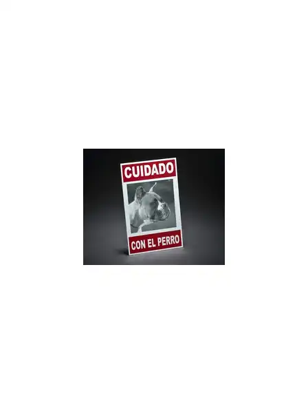 Accesorio Cafran Cartel Cuidado Boxer para Perros