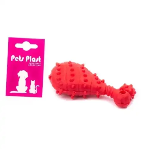 Juguete Petsplast Pata de Pollo de Goma para Perros