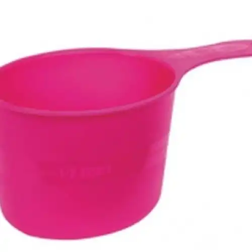 Comedero Bebedero Sanremo Taza Medidora Rosa para Gatos