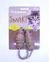 Juguete Can Cat DUO Ratón Hilo 7 cm para Gatos