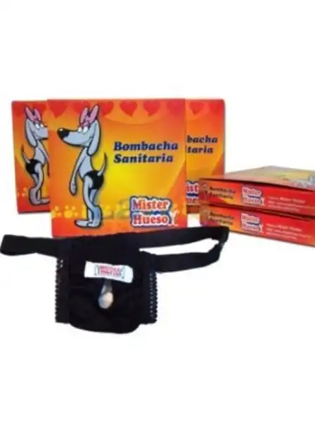 Protector Mister Hueso Bombacha Sanitaria C/puntilla Talle 5 para Perros