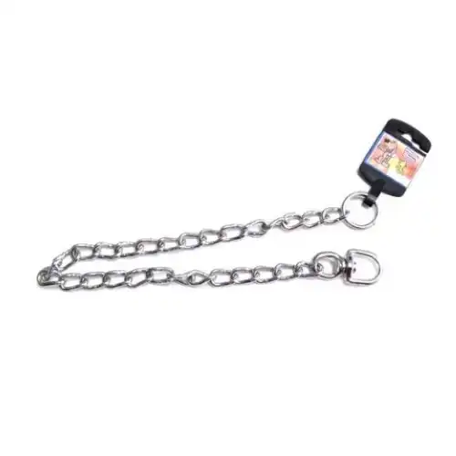 Collar Mister Hueso Ahorque Metal C/retorcedor para Perros