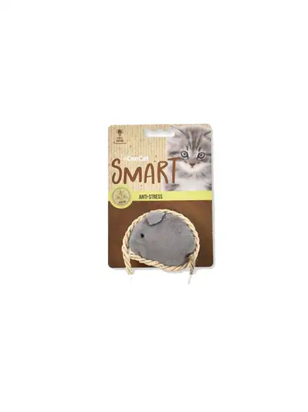 Juguete Can Cat Elefante con Soga para Gatos