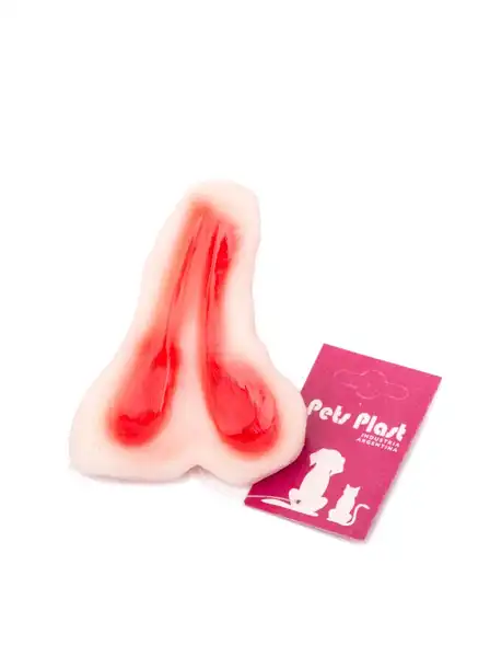 Juguete Petsplast Bife de Goma para Perros
