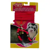 Accesorio Hagen LW Huron SET Arnés y Correa Rojo para Roedores