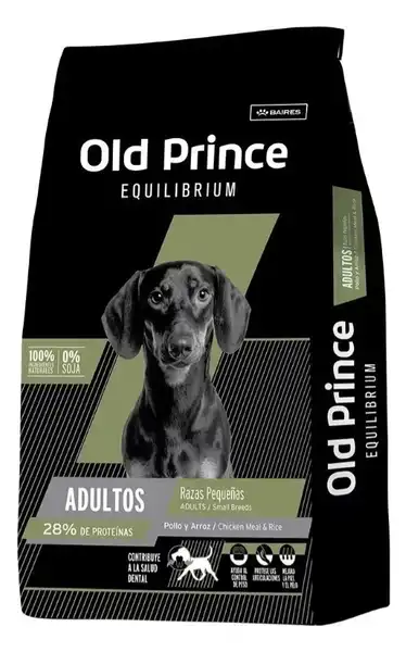 Alimento Balanceado Seco Old Prince EQ Adultos Razas Pequeñas 15 kg para Perros