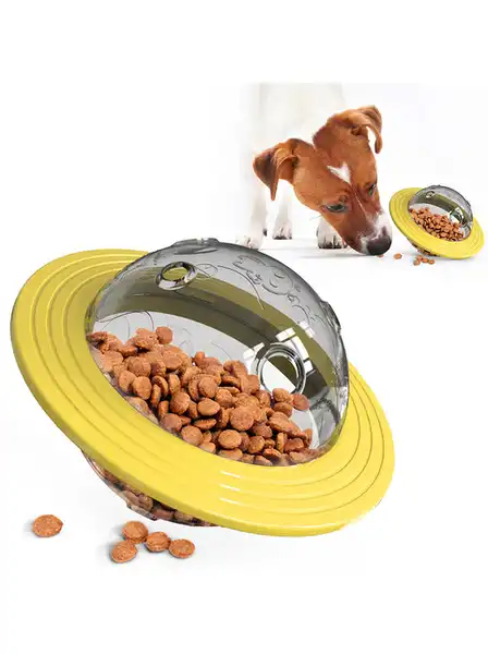 Juguete Per-Ros Jueguete Comedero FUN Plato Volador para Perros
