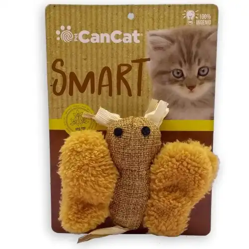 Juguete Can Cat Abejita de Tela 12 x 14 cm para Gatos