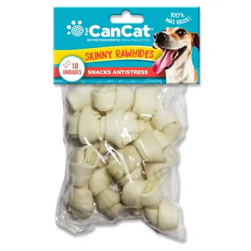 Snack Can Cat Hueso 2 a 3 Skinny X10 Doypack para Perros