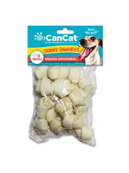 Snack Can Cat Hueso 2 a 3 Skinny X10 Doypack para Perros