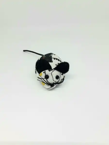 Juguete Model Rata de Tela 7 cm para Gatos