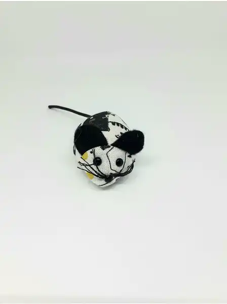 Juguete Model Rata de Tela 7 cm para Gatos
