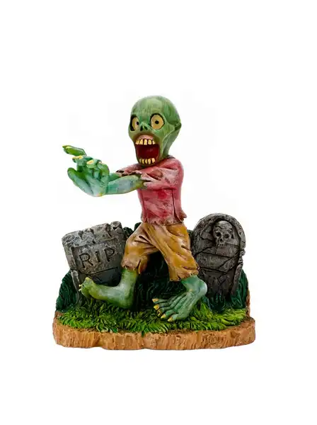 Adornos Pennplax Walking Thru Tombston ZBR4 para Peces