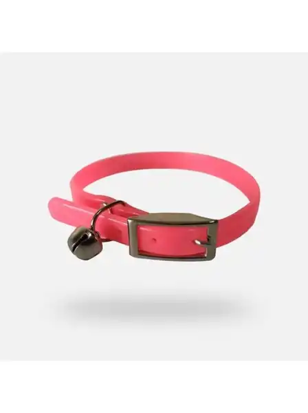 Collar y Correa Cafran 10 mm para Gato con Cascabel