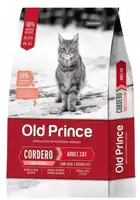Alimento Balanceado Seco Old Prince Novel Cordero y Arroz Gatos Adultos 1 kg
