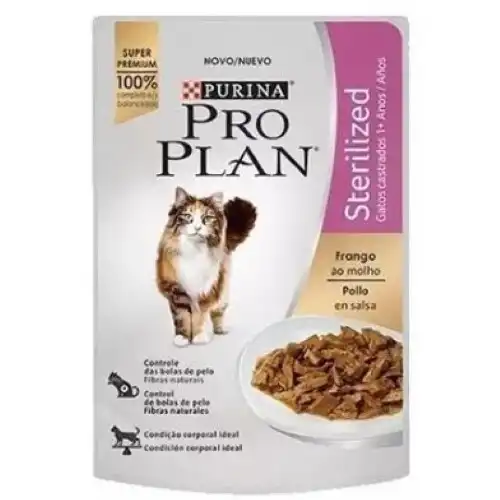 Alimento Húmedo Pro Plan Pouch Sterilized CAT 85 g para Gatos