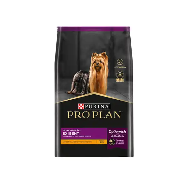Alimento Balanceado Seco Pro Plan Exigent DOG Raza Pequeña 3 kg para Perros