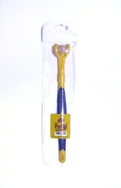 Producto de Higiene Per-Ros Cepillo de Dientes Trifaz Anatómico para Perros