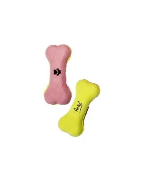 Juguete Per-Ros Hueso Esponjoso Tipo Tenis - para Perros