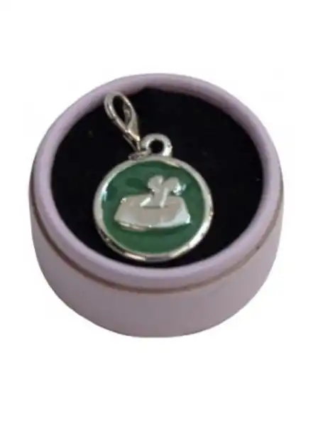 Identificación Per-Ros Pendiente Medalla Color C/comedero Hueso para Perros