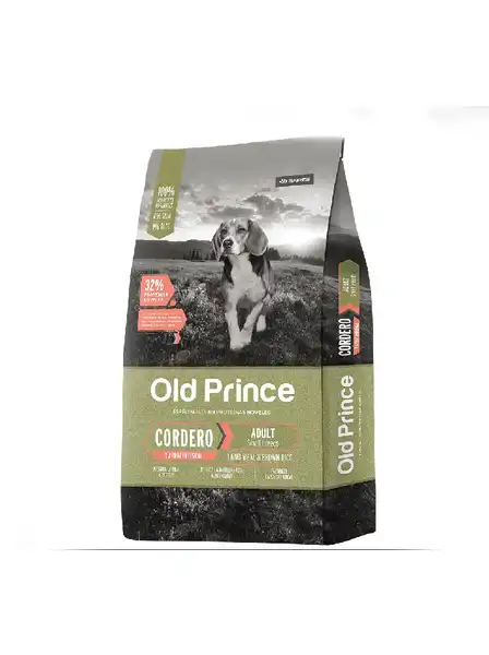 Alimento Balanceado Seco Old Prince Novel Cordero y Arroz Adultos Small 15 kg para Perros