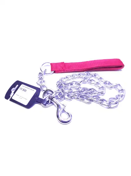 Collar y Correa Cadena con Acolchado 5 mm para Perros