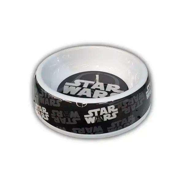 Comedero Bebedero Disney Star Wars Plastic Bowl - para Perros y Gatos