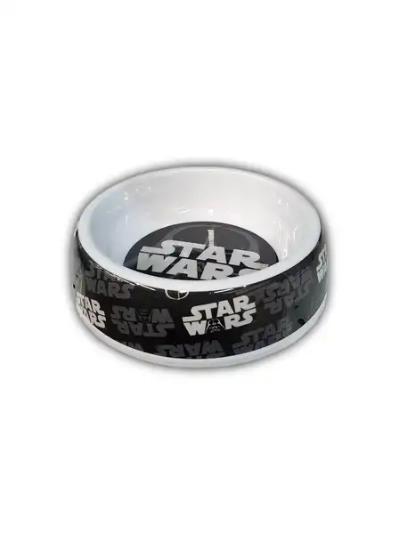 Comedero Bebedero Disney Star Wars Plastic Bowl - para Perros y Gatos