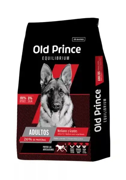 Alimento Balanceado Seco Old Prince EQ Adultos Medianas y Grandes X 7.5 kg para Perros