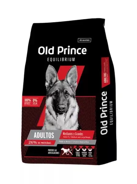 Alimento Balanceado Seco Old Prince EQ Adultos Medianas y Grandes X 7.5 kg para Perros