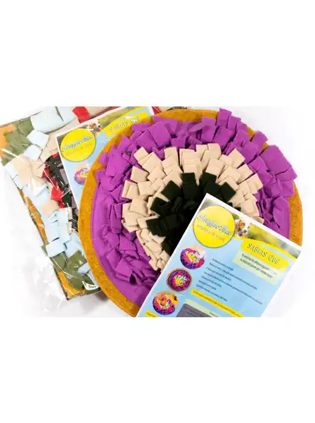 Cama Model Snuffle MAT Alfombra de Olfato Cuadrada 40 x 40 cm 4003 para Perros